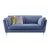 Blue Bio Casquet 2-Seater Sofa by DDP Studio for Biosofa For Sale - Image 8 of 8