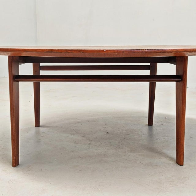 Round Teak Coffee Table by E. Palutari for Dassi, 1950s For Sale - Image 13 of 16