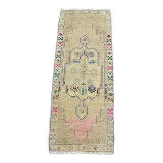 1960s Entryway Handmade Wool Oho Decor Door Mat For Sale