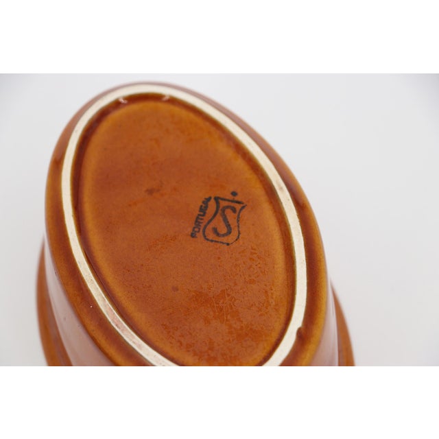 1970s Portuguese Majolica Salmon Pâté Tureen For Sale - Image 10 of 10