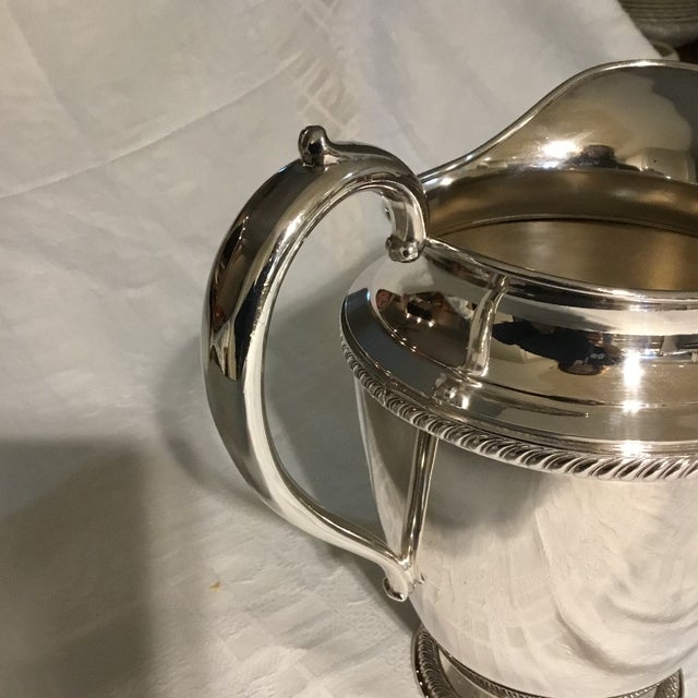 “Haddon” Oneida Silverplate Water Pitcher Vintage Chairish