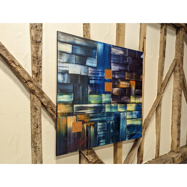L. Zantopp, Organic Brickwork, 21st Century, Paint For Sale - Image 8 of 13