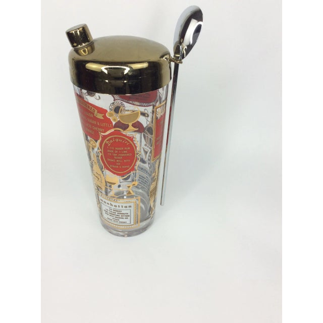 Mid-Century Recipe Cocktail Set For Sale - Image 12 of 13