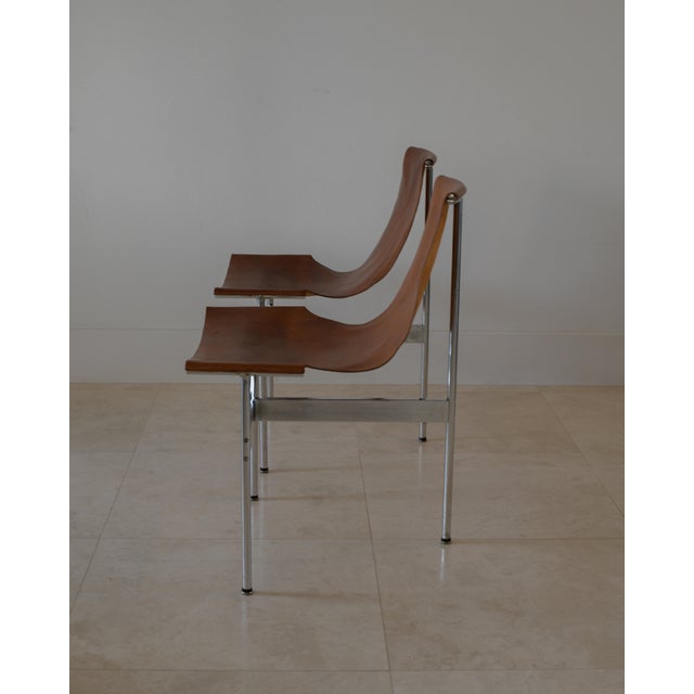 1950s 1950s Katavalos, Littell, and Kelly - T-Chairs by Laverne International Usa For Sale - Image 5 of 8