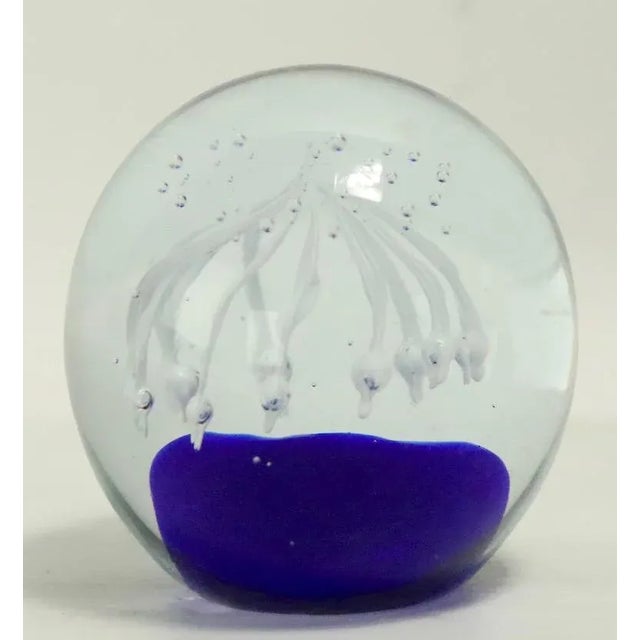 Abstract Set of 3 Art Glass Paperweights For Sale - Image 3 of 10