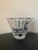 A beautiful sculptural Art Deco crystal Orrefors ice bucket or decorative bowl, circa mid 20th century, Sweden, Europe....