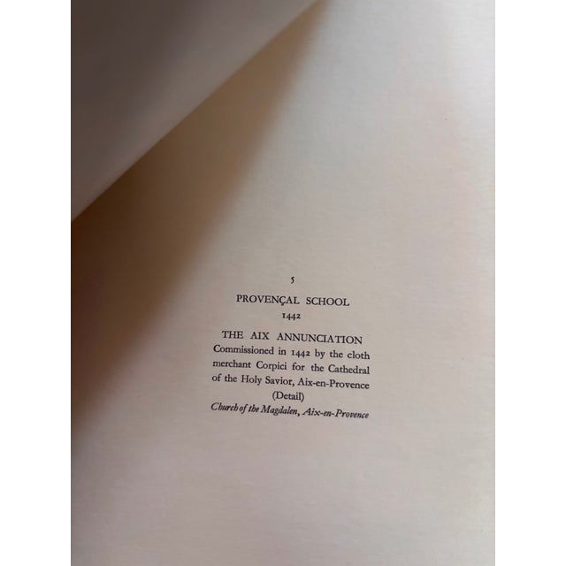 The Annunciation a Close Up | French Primitive Style Vintage Art Print Limited Edition 1950s Original Heliograph For Sale - Image 9 of 12