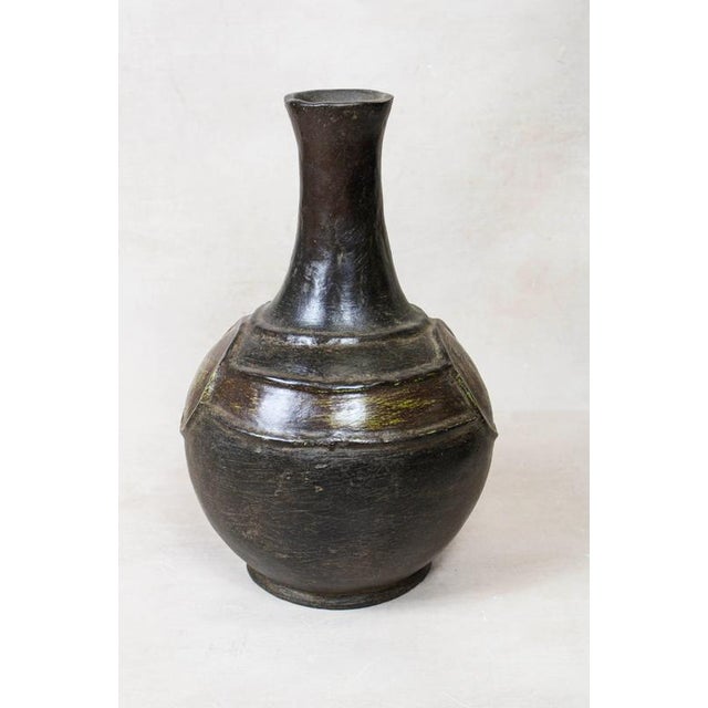 African Mangbetu Clay Vase For Sale - Image 4 of 5