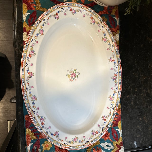 Mid 20th Century Mid-Century Extra Large Platter For Sale - Image 6 of 10