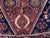 Burgundy Hand-Knotted Antique Qashqai Tribal Shiraz Wool Area Rug - 4'10" X 6'5" For Sale - Image 8 of 13