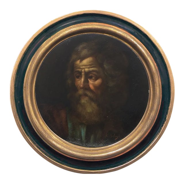 San Girolamo, Neapolitan School, 1600s, Oil on Canvas For Sale