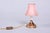 Mid-Century Table Lamp in Brass and Textile Lampshade, Czech, 1960s For Sale - Image 10 of 10