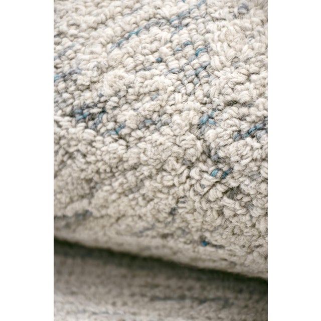 Harmony Ivory Leaf Area Rug- 5' 0'' X 8' 0'' For Sale - Image 4 of 5