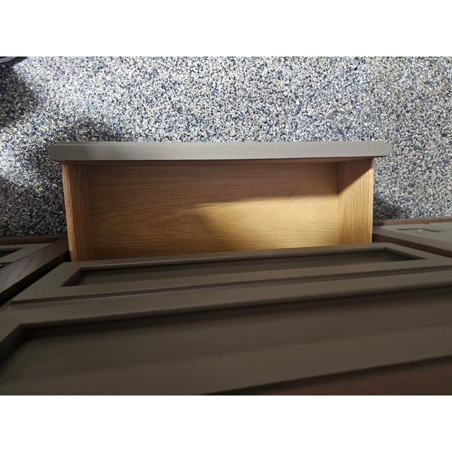 Vintage Thomasville 9 Drawer Dresser For Sale - Image 9 of 11