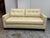 Design Plus Gallery presents a Queen Size Mid-Century Modern Vegan Leather Tufted Sleeper Sofa. This sofa has cream-toned...
