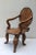 Italian Set of Four 19th Century Italian Wood Grotto Armchairs For Sale - Image 3 of 10