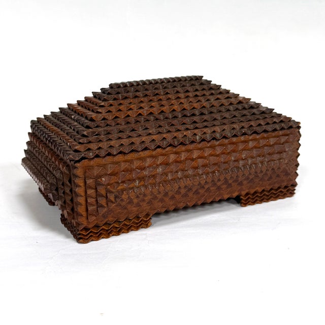 We love folk art and particularly tramp art. Made mostly by anonymous artists and craftsmen from discarded materials, the...