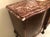 1990s Traditional Italian Cherry Wood With Rojo Bilbao Marble Top Buffet For Sale - Image 4 of 12