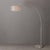 Mid-Century Modern 1960s Mid Century Modern Float Float Lamp - 92" Satin Nickel Steel, Cashmere Gray Linen Shade, Dimmable For Sale - Image 3 of 4