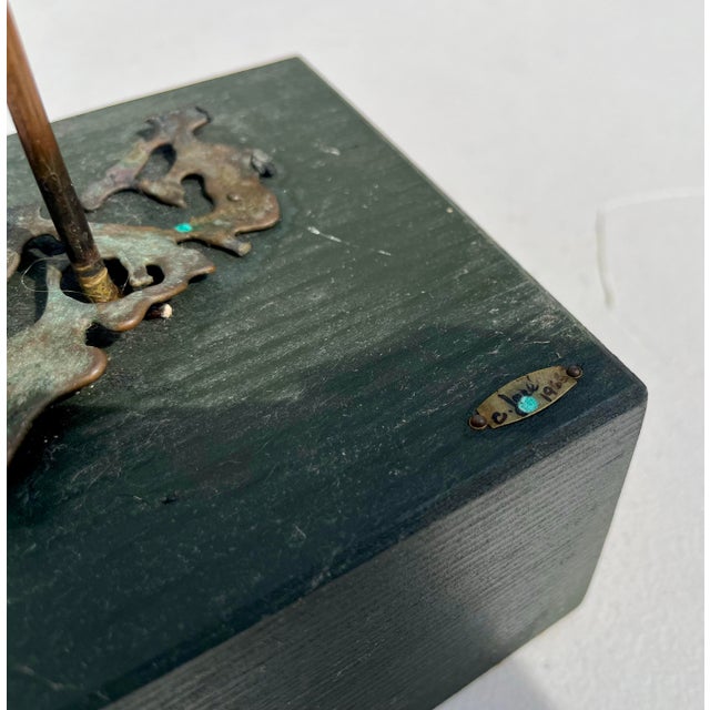 1969 Curtis Jere Metal Tree Sculpture For Sale In Miami - Image 6 of 6