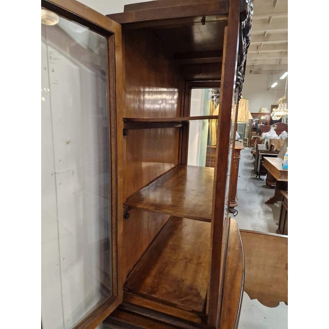 Brown Display Cabinet, France, 1930s For Sale - Image 8 of 10