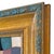 Contemporary Abstract Colorblock Oil Painting in Vintage Frame For Sale In New York - Image 6 of 6