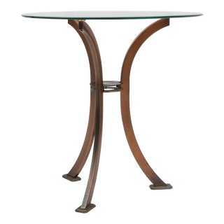 Hollywood Regency Side Table from Belgo Chrom, Belgium, 1980s For Sale