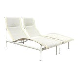 Vintage MCM Richard Schultz for Knoll 1966 Chaise Lounge - A Pair For Sale
