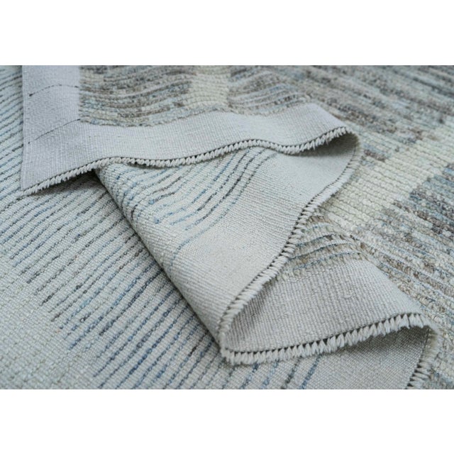 Turkish Tulu Handmade Rug 8'8" x 12'9" #20339 For Sale In Houston - Image 6 of 8