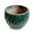 Vintage Javanese beautiful jade green ceramic pot. Hand crafted with score marks giving it dimension and texture. Lovely...