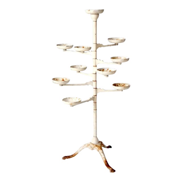 Victorian Cast Iron Plant Stand For Sale