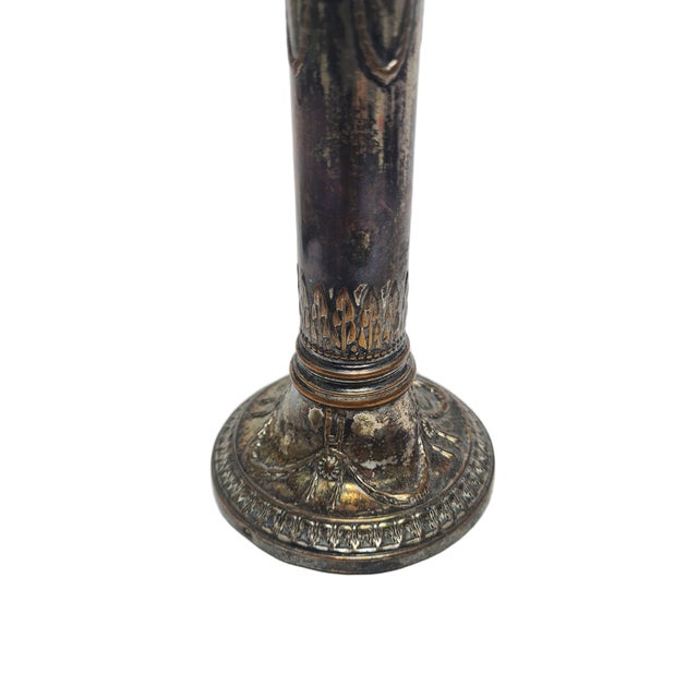 Art Nouveau French Flute Vase, 1900s For Sale - Image 3 of 18