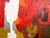 Metal Late 20th Century Abstract Oil on Canvas by Lee Reynolds Burr For Sale - Image 7 of 8