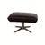 Brown Leather Fenja Stool from Koinor For Sale - Image 11 of 13