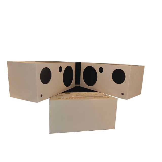 Mid-Century Modern Totem RR130 Radio by Mario Bellini for Brionvega, 1970s For Sale - Image 3 of 12