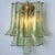 Great Mid-Century Modern Murano wall lights of green glass leafs. An re edition from Italian design from the 1970. Truly a...