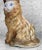 Brown Mid-Century Figural Long-Hair Cat Porcelain Indoor Planter For Sale - Image 8 of 10