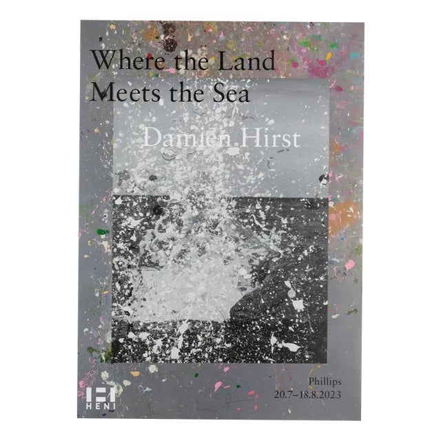 Damien Hirst, Where the Land Meets the Sea, Print, 2023 For Sale