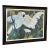 Monumental Reproduction Print Realism Cockatoo Black Wood Framed Oil Painting Manner of Jessie Arms Botke For Sale