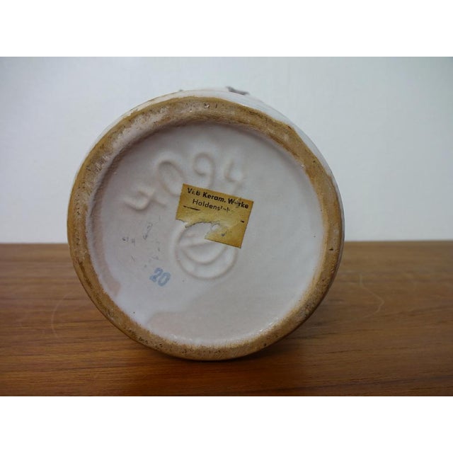 Fat Lava Ceramic Vase from Veb Haldensleben, East Germany, 1970s For Sale - Image 13 of 18