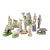 Christmas Hand-Painted Ceramic Nativity Set by Byron Molds, 13 Pieces (1973–1974) For Sale