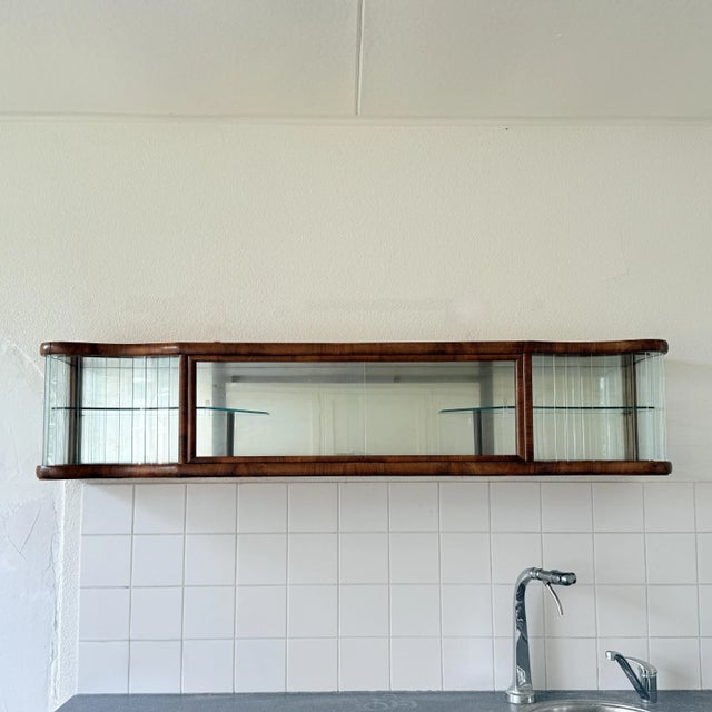 1950s Milena Corrugated Hanging Display Cabinet, 1950s For Sale - Image 5 of 15