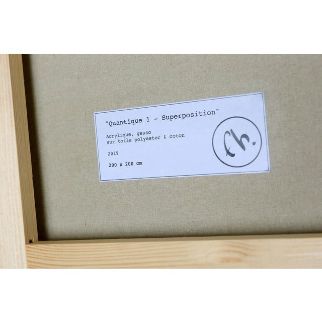 Fabien Hemard, Quantique 1, Superposition, 2019, Mixed Media For Sale - Image 4 of 6