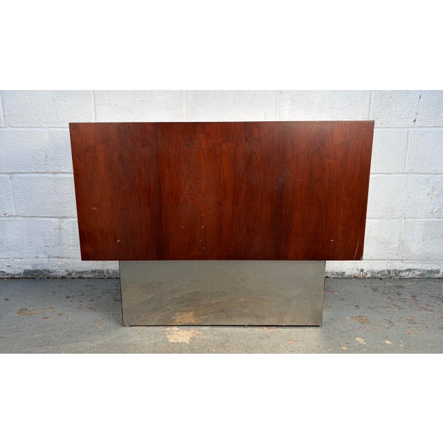 Mid 20th Century Danish Rosewood and Chrome Credenza For Sale - Image 14 of 14