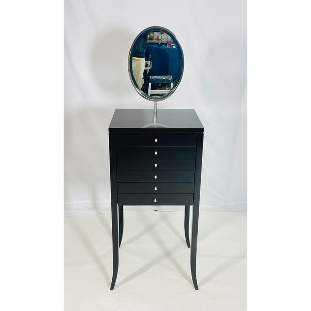 Introducing the Dressing Vanity Cabinet With Mirror by Maxine Snider Inc. USA 2023, the perfect addition to your bedroom...