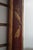 Red Friedman Brothers Painted Chinoiserie Williamsburg Wall Mirror For Sale - Image 8 of 12