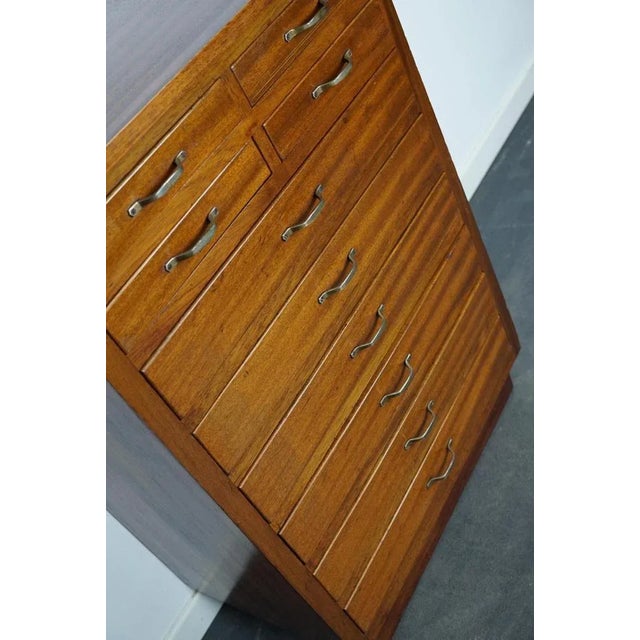 Antique Dutch Mahogany Dentist Cabinet, 1930s For Sale - Image 14 of 17