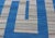 Blue Modern Kilim Rug by Keivan Woven Arts, Cobalt Blue & Gray, 8'3" X 11" For Sale - Image 8 of 12