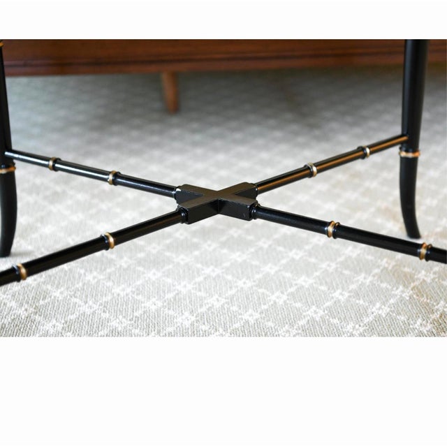 Vintage Chinoiserie Lacquer Tray Table For Sale - Image 4 of 10