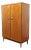 Mid Century Modern Vintage Teak Armoire Wardrobe by White and Newton Danish Style For Sale